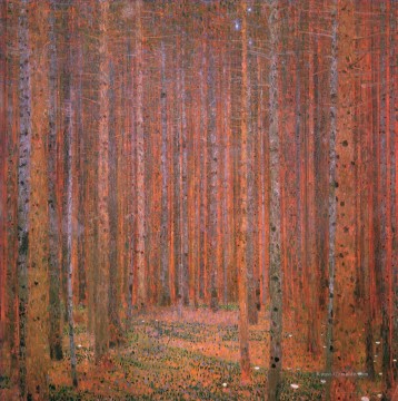 Gustave Klimt Werke - Tannenwald I Gustav Klimt